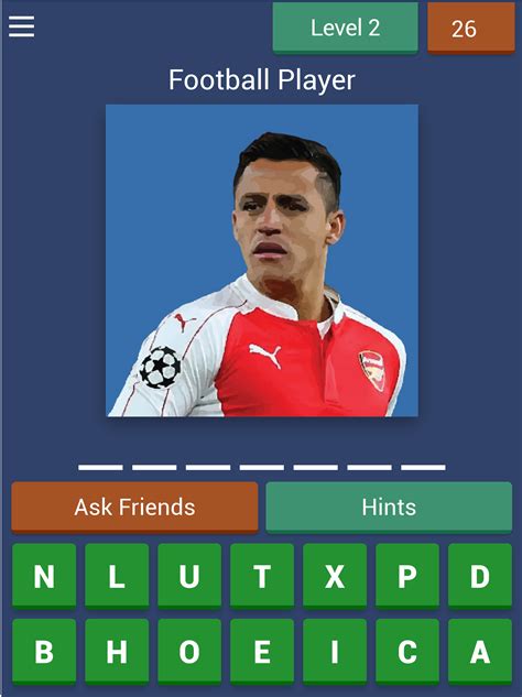 guess the footballer quiz answers